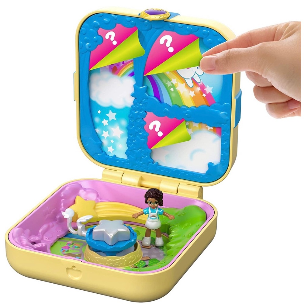 NIB Polly Pocket Unicorn Utopia Shani + Surprises